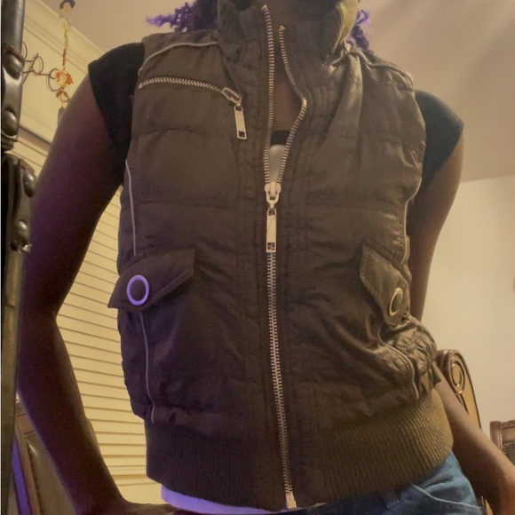 Trendy (m) Brown vest - Picture 3 of 4
